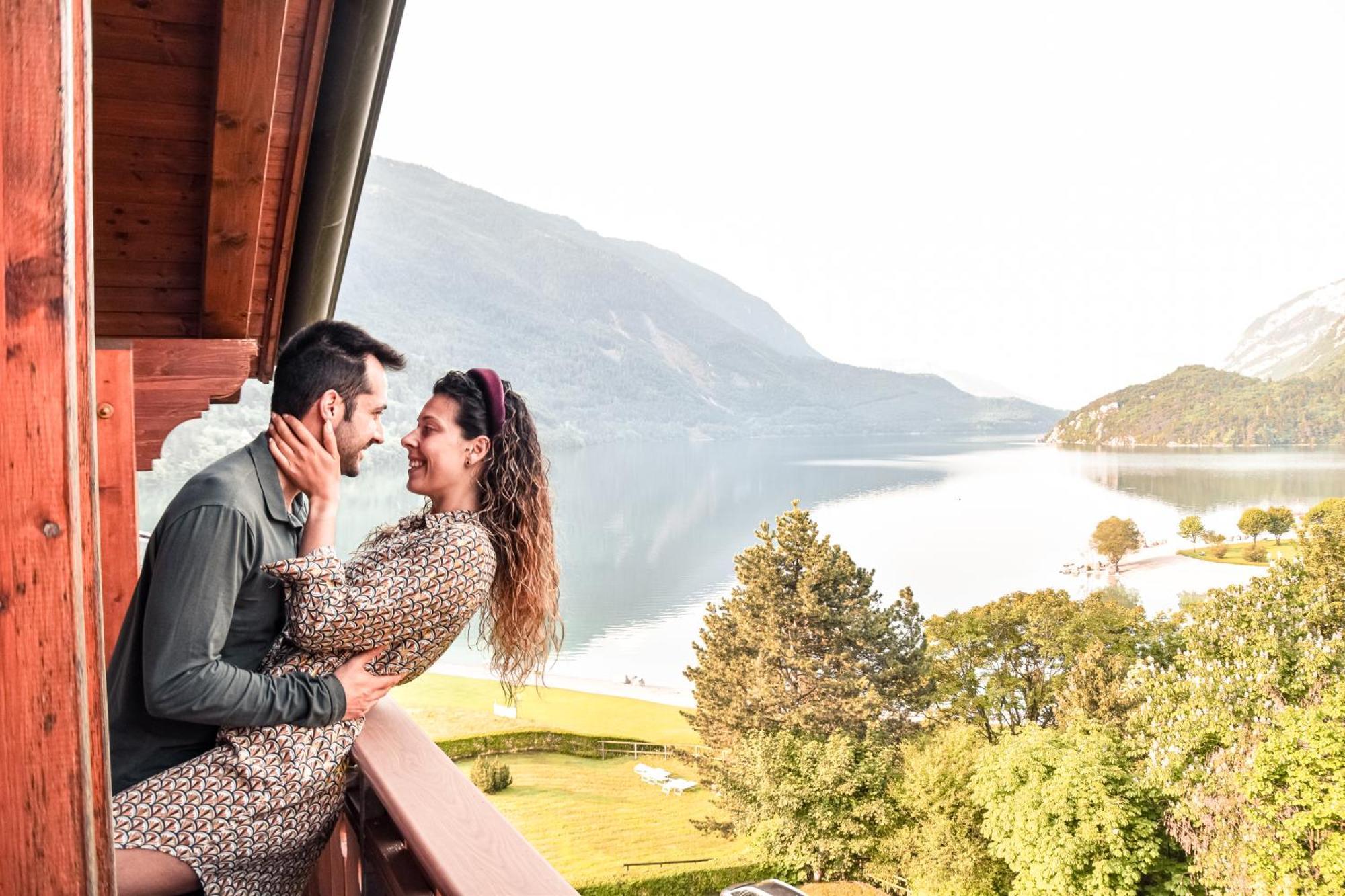 Lake&Nature Hotel Gloria Molveno Eksteriør billede